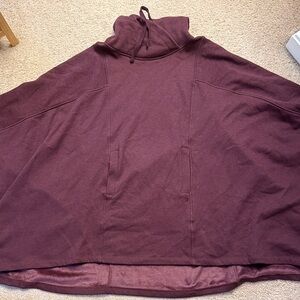 UGG Maroon Poncho